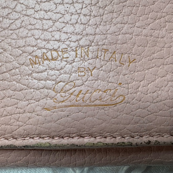 Gucci Pink Leather Wallet - Picture 4 of 17